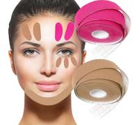 Face Lifting Tape, 2 Pezzi Nastro Lifting Facciale, Patch Antirughe, V Face Lift Tape, Cerotti Antirughe per il Viso, Face Lift Tape Patch per il Sollevamento Delle Rughe, 2.5 x 500CM