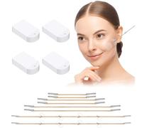 Face Lifting Tape, 80 pezzi Face Tape, Facelifting Tape invisibile, Face Visible Face, Neck and Eye Lifting, Strumenti per il viso