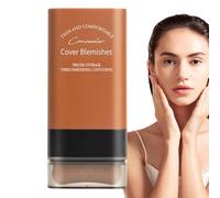Face Makeup and Contour Stick, Long Lasting Full-Coverage, 4,13 x 1,85 x 0,75 Inches Hydrating Stick Foundation for Beginners, Professional Makeup Tools for Finish