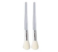 Face Mask Brush Applicator Set Soft Clear Handle Professional Beauty Tool for Clay Mud Powder Mask Facial Serum Body Lotion 2 Pack