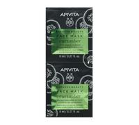 Face Mask Cucumber Express Beauty Apivita 2x8ml