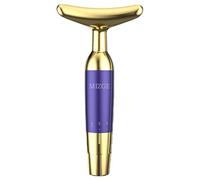 Face Massager Electric Lifting - Portable Vibration Device For Radiant Skin, Gentle Beauty Tool, Compact Neck Instrument, Effective Firming Aid | Women Men Beautician Home Spa Skincare Salon Daily Ro