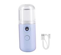Face Mister Mini nebulizzatore d'acqua da 30 ml per flacone spray per il viso USB ricaricabile pratico nebulizzatore per idratazione idratante cura della pelle trucco blu, acqua per, nebbia Spr