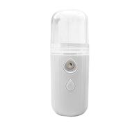 Face Mister - Nano per il viso, serbatoio 'acqua da 30 ml, umidificatore per il viso | Handy Cool Mist - Mister portatile USB ricaricabile per le estensioni delle ciglia, bianco, vedi descrizione,
