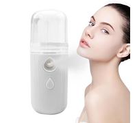 Face Mister, umidificatore per il viso, nano vaporizzatore per il viso, nebulizzatore per il viso, nebulizzatore con serbatoio d'acqua da 30 ml, ricaricabile tramite USB, vaporizzatore viso per