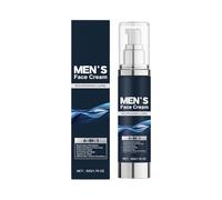 Face Moisturizer - Hydrating Cream for Men, 50g Firming Plumping Lotion with Day and Night Formula & Lightweight Absorption for Travel, Home Use, Dad Care and Boyfriend Grooming Routine