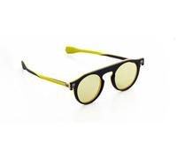FACE-OFF Reverso Occhiali da sole reversibili, Due colori in uno (Black e lime)