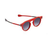 FACE-OFF Reverso Occhiali da sole reversibili, Due colori in uno (Gray e Red)