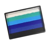 Face Paint Palette, Professional Face Paint Kit, Watercolor Makeup Set, 6 Vibrant Colors, Painting Supplies for Carnival, Wedding, Halloween, Christmas, Cosplay, 1 Piece