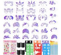 Face Paint Stencil Kit
