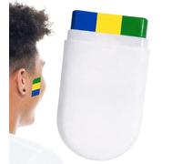 Face Paint Stick Flag - Cosmetic Facial Painting Crayon | Smooth Blend Waterproof Design Quick Dry Skin Safe Body Art Tool for Themed Events, Holidays, Parties, Festivals