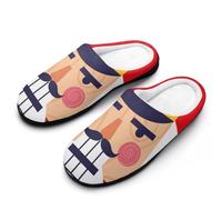 Face Schiaccianoci Soldato Pantofole da uomo per interni ed esterni senza lacci con suola in gomma, Stile:, 39 2/3 EU