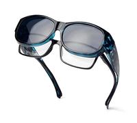 Face Shadow Sovraocchiali da Sole Donna Uomo Polarizzati, Sovra Occhiali da Sole Fit over Sunglasses UV400