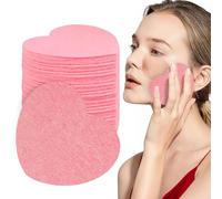 Face Sponge - Face Pads Cleansing, Reusable FaceS Cleansing Pads, 20pcs Facial CleansingS Sponge For Washing FaceS CleansingS Exfoliate Makeup Removal, Heart Shape Natural Compressed SpongeS