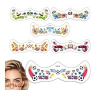Face Stickers For Crafts - Self Adhesive Face Stickers Removable