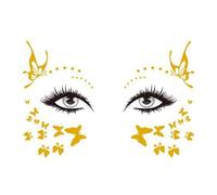 Face Stickers | Waterproof Temporary Face Decals | Colorful Multipurpose Face Decals, Accessories for Halloween, Role Play