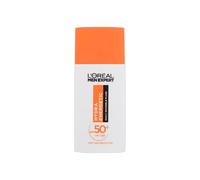 Face Sun Care L'Oréal Paris Men Expert Hydra Energetic 50Ml Invisible Anti-Uv Fluid Spf50+ (Face Sun Care) Per Uomo