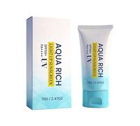 Face Sunscreen Spf50, non Greasy Moisturizer, Sunblock Cream with Water Resistant Lightweight Formula, Body Sunscreen with Smooth Hydrating Finish Feature, Skin Care Essentials, Sunscreens for Summer