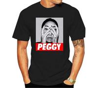 Face T Shirt Peggy gou Peggy gou dj Peggy Gould House Music EDM Tee Round Neck Unisex Tops Men's 100% Cotton Short-Sleeve T-Shirts M