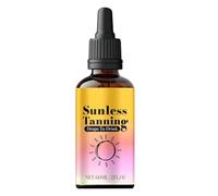 Face Tanning Drops, 60 ml Self-Tanning Nutriishing Tan Enhancer Drops, Lozioni per il viso per la cura 'olio, idratante e idratante per il della pelle naturale