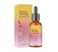 Face Tanning Drops - Fast Absorbing Bronzing Formula, Moisturizing Self Tanner, Gradual Tan Skincare Solution for Natural Glow, Body & Face Tanning Drops for Travel Use Essentials