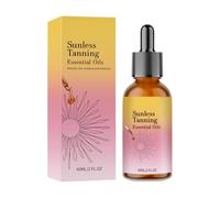 Face Tanning Drops, Sunless Self Tanner, Body Glow Solution, Fast Absorbing Formula, for Beach Vacation Sports Travel Outdoor Salon Professional Men Mom Girlfriend Natural Bronze Skin Tone Boost