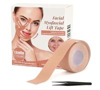 Face tape viso 2,5 cm x 5 m con pinzetta nera di precisione