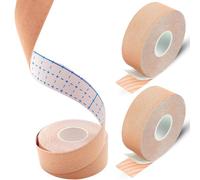 Face Taping Viso, 3 Rotolo, Nastro Antirughe, Nastro Lifting Facciale, per il Viso Adesivo Viso per Rassodamento per Prevenire ed Eliminare, Tape kinesiologico delicato sulla pelle, 2,5 cm*5 m