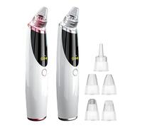 Face Vacuum Pore Cleanser, Electric Extraction Tool, 1.69x6.5 inches Deep Cleaning Device, Includes 5 Suction, Gentle Facialwash Solution, Ideal for Men, Women, All Skin Types Use