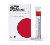 Faced Pure Drink Collagene & Acido Ialuronico 30 Stick Da 15 Ml