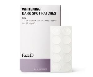 FACED Viso Whitening Dark Spot Patches 30pz - Maschera Anti-età