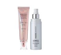 FACES CANADA Glow&Go Combo Kit Rose Gold Strobe Cream (30 ml) & Makeup Fixer ...