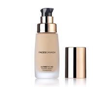 Faces Canada HD Runway Ready Foundation Red Orange Extract & Gold Particles High Grovery Flawless Radiance Flawless Vegan & Cruelty Free Paraben Free
