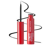 FACES Canada Magneteyes Eyeliner - nero, 3,5 ml, finitura opaca intensa, asciugatura rapida, punta fine a lunga durata 24 ore per un'applicazione precisa e liscia con olio di mandorle arricchito