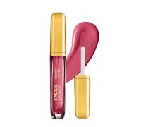 FACES Canada - Rossetto liquido opaco comodo, Glow Up 28, 3,8 ml, confortevole, 10 ore di lunga durata, colore opaco intenso, olio di mandorle e vitamina E, super liscio, senza secchezza, senza alcool