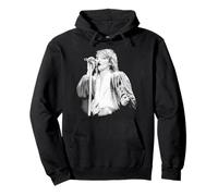 Faces Rod Stewart sul palco Odeon Birmingham 1976 Felpa con Cappuccio