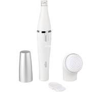 Braun FaceSpa Face Spa Depilatore Donna Epilatore Viso, Accessori Inclusi, Con Spazzola Pulizia Viso, 100% impermeabile, Idea Regalo, 810 Bianco