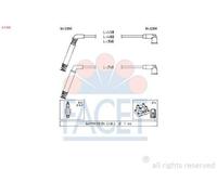 FACET 4.7208 Kit cavi candele per FORD FOCUS (DAW, DBW) KA (RB) STREET KA (RL2)