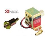 FACET 40105 Stato Solido Cubo Carburante Pompa 3 - 4.5 Psi + 6mm Tubo Union +