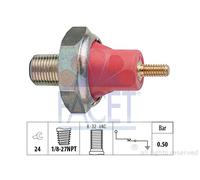 FACET 7.0031 interruttore a pressione olio filettatura 1/8-27NPT pressione 0,5 bar