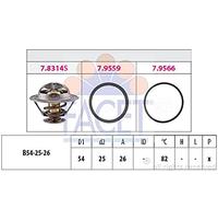 Termostato Refrigerante Facet 7.8314 Made In Italy - Oe Equivalent per Fiat