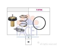 Termostato Refrigerante Facet 7.8822 Made In Italy - Oe Equivalent per Fiat Saab
