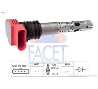 FACET Bobina Accensione Chiave di Adatto A per Audi A4 8E2 B6 8EC B7 8E5 8ED