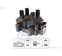 FACET Bobina Accensione per Renault Clio II 1.2 Twingo Dacia Sandero Logan MCV