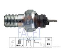 FACET Interruttore di pressione olio 7.0003 M14x1,5 Apertura chiave: 21 Compatibilità con FIAT Panda Hatchback 141 Uno Hatchback 146 127 Hatchback 127 CROMA 154 FIORINO 147 Argenta 132