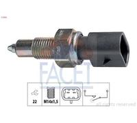 Interruttore Luce Di Retromarcia Facet 7.6038 Made In Italy - Oe Equivalent per