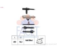 FACET Sensore ABS Contagiri Posteriore Sinistra Adatto A per Renault Kadjar Hl