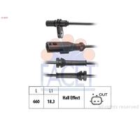 FACET Sensore ABS Contagiri Posteriore Sinistra Destra per Dacia Sandero III
