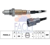 FACET Sonda lambda 10.8294 riscaldato Sonda planare Filettatura prelubrificata 300mm