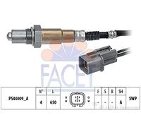 FACET Sonda lambda 10.8360 riscaldato Sonda planare Filettatura prelubrificata dietro al catalizzatore 650mm Compatibilità con KIA PICANTO TA, HYUNDAI i10 PA